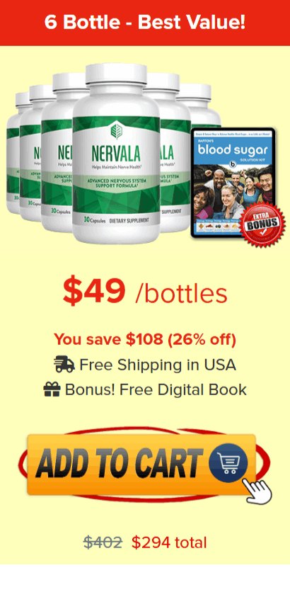 Nervala price 6 bottle
